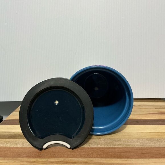 Starbucks Spring 2022 Blue Floral Ceramic Tumbler 12 oz - Picture 5 of 7